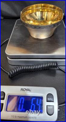 USSR Kremlin Silver bowl. 916 WithCOA Russia Soviet Union 182g (6.4 oz)