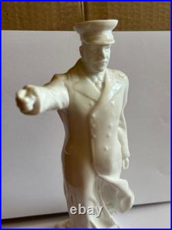 USSR Porcelain Stalin 1950s Statuette Soviet Union Propaganda Agitation Communis