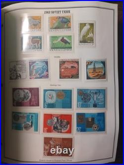 USSR Russia 1967-1982 MNH Complete Stamp Collection Mystic Album Soviet Union