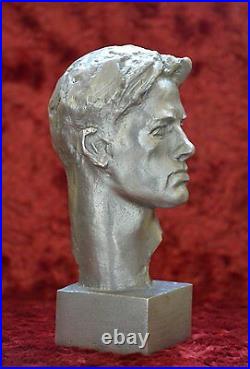 USSR Russian Soviet Poet Vladimir Mayakovsky bust figure statue H=18 cm