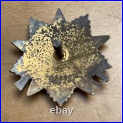 USSR, SOVIET, ORDER OF PATRIOTIC WAR 1st CLASS, AWARD # 739987. SILVER, ENAMEL