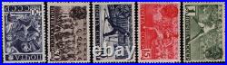 USSR- Scott 784-88 Sports perforation 12x12,5 lightly hinged