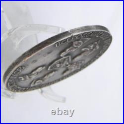 USSR Soviet Russia Hunters Union 47mm silver medal, circa 1924-1930 toned AU