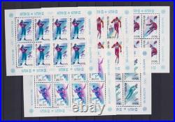 USSR Soviet Union 1988, Solovyev# 5905-5909, Winter Olympics Calgary, Sport