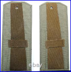 USSR Soviet Union Army Lieutenant General Rank Shoulder Board Pair Green Shirt