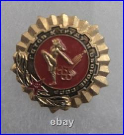 USSR (Soviet Union) Collection of Military & Civilian pins (1926-1980's) Mint