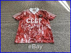 USSR Soviet Union Home Football Shirt 1989 1990 1991 Adults Small S
