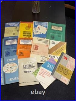 USSR Soviet Union Russia Stamps Covers Catalogs Lot