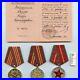USSR-Soviet-Union-set-of-3-medals-doc-for-estonian-man-KGB-rare-01-gef