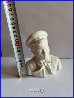 USSR Statuette Young Lenin 1940s Soviet Union Propaganda Agitation