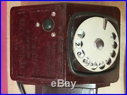 USSR Vintage PHONE TAX-B EXPLOSIVE ZONES Telephone Soviet Union Russian