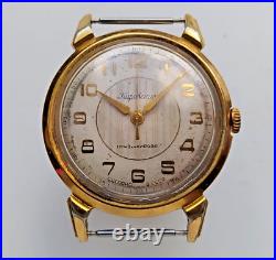 USSR Vintage Soviet Union KIROVSKIE CRAB 1MWF Watch 1950's GOLD PLATED 20m