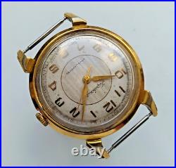 USSR Vintage Soviet Union KIROVSKIE CRAB 1MWF Watch 1950's GOLD PLATED 20m