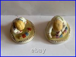 USSR porcelain statuette Lenin Stalin Propaganda Agitation Soviet Union child