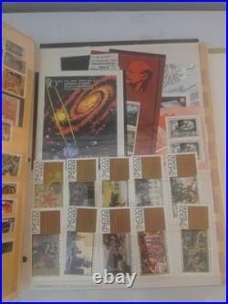USSR postage stamp album. Years 1957-1972. Excellent condition. Rare