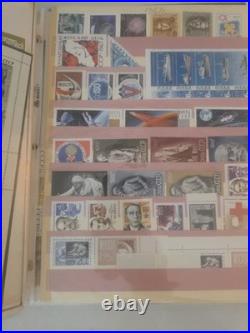 USSR postage stamp album. Years 1957-1972. Excellent condition. Rare