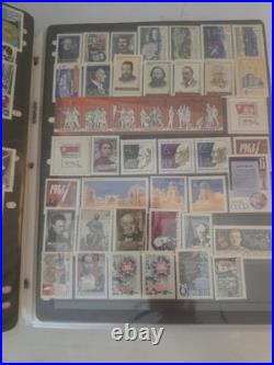 USSR postage stamp album. Years 1957-1972. Excellent condition. Rare