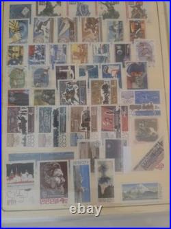 USSR postage stamp album. Years 1957-1972. Excellent condition. Rare