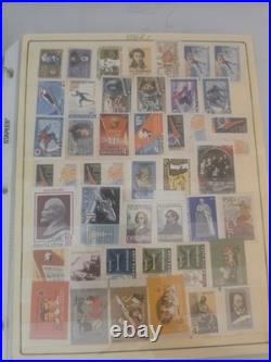 USSR postage stamp album. Years 1957-1972. Excellent condition. Rare