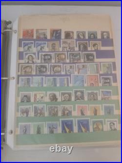 USSR postage stamp album. Years 1957-1972. Excellent condition. Rare