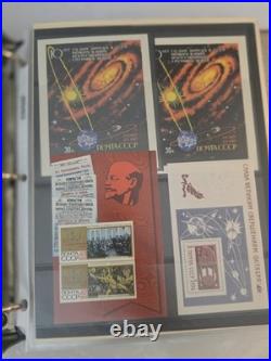 USSR postage stamp album. Years 1961-1975. Excellent condition. Rare