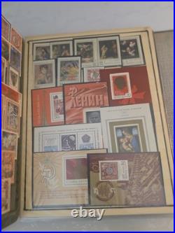 USSR postage stamp album. Years 1961-1975. Excellent condition. Rare