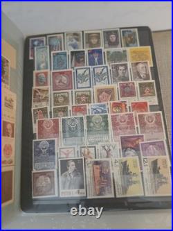 USSR postage stamp album. Years 1961-1975. Excellent condition. Rare