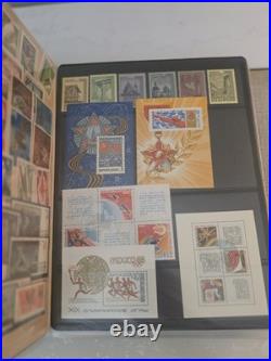 USSR postage stamp album. Years 1961-1975. Excellent condition. Rare