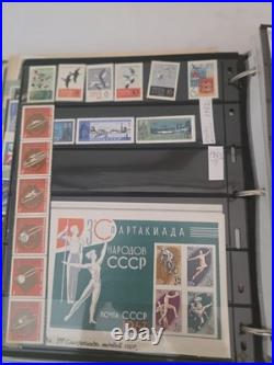 USSR postage stamp album. Years 1961-1975. Excellent condition. Rare
