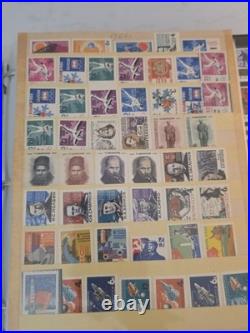USSR postage stamp album. Years 1961-1975. Excellent condition. Rare