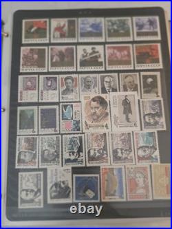 USSR postage stamp album. Years 1961-1975. Excellent condition. Rare