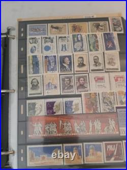 USSR postage stamp album. Years 1961-1975. Excellent condition. Rare
