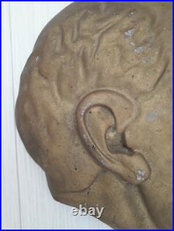 USSR wall bas-relief Vladimir Lenin. Soviet Union Russia Original plaque