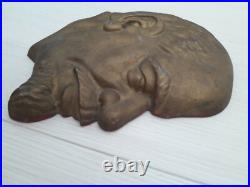USSR wall bas-relief Vladimir Lenin. Soviet Union Russia Original plaque