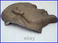 USSR wall bas-relief Vladimir Lenin. Soviet Union Russia Original plaque