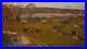 Ukrainian-Soviet-USSR-Oil-Painting-impressionism-Landscape-village-herd-cows-01-az