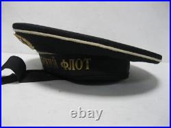 Uniform Pacific Navy Fleet BESKOZYRKA Hat Shirt Belt Soviet Union USSR Original