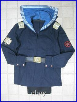 Uniform Pacific Navy Fleet BESKOZYRKA Hat Shirt Belt Soviet Union USSR Original