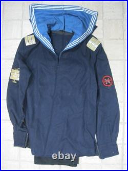 Uniform Pacific Navy Fleet BESKOZYRKA Hat Shirt Belt Soviet Union USSR Original