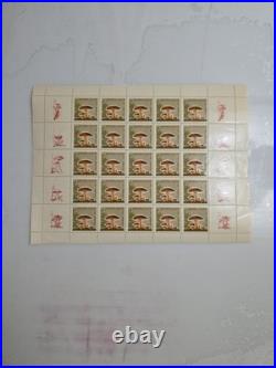 Ussr 1964, Mushrooms, 5 Sheets Of 25. Mnh