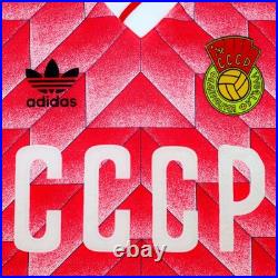 Ussr Cccp Euro 1988 Home Shirt Vintage Adidas Jersey Russia Soviet Union