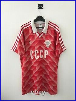 Ussr Cccp National Team 1988 Home Football Shirt Jersey Trikot Adidas Maglia