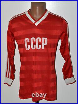 Ussr Soviet Union 1984/1985/1986 Home Football Shirt Jersey Adidas Size M Adult