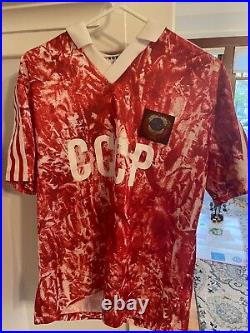 Ussr Soviet Union 1989-1991 Original Jersey Size L