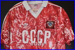 Ussr Soviet Union 1989-1991 Original Jersey Size L (very Good)