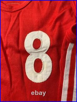 Ussr Soviet Union # 8 Vintage Retro 70's Basketball Shirt Jersey Adidas Size S