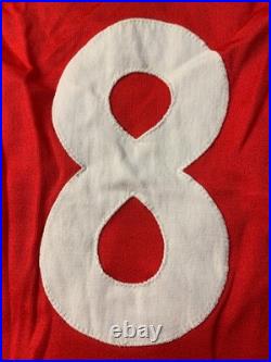 Ussr Soviet Union # 8 Vintage Retro 70's Basketball Shirt Jersey Adidas Size S