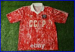 Ussr Soviet Union Team 1989-1991 Rare Football Shirt Jersey Home Adidas Original