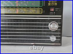 VEF 206 Portable Radio LW, MW, 6 SW Receiver Soviet Union Works Well USSR