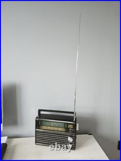 VEF 206 Portable Radio LW, MW, 6 SW Receiver Soviet Union Works Well USSR